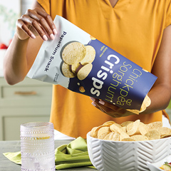 Chickpea And Sorghum Crisps